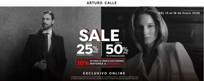 Catálogo Arturo Calle Página 1