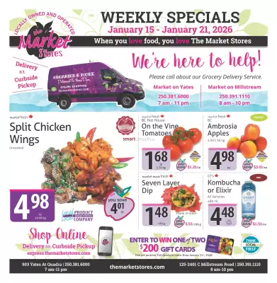 The Market Stores flyer (valid until 21-01)