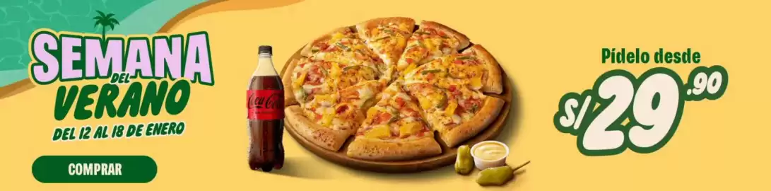 Catálogo Papa John's Página 1