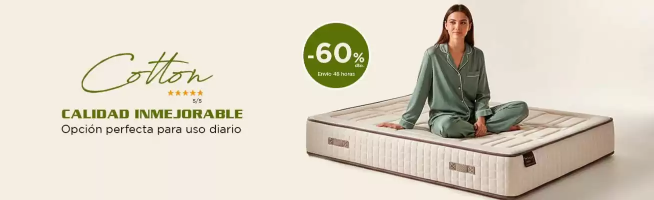 Folleto Colchones Aznar (válido hasta el 25-01)