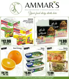 Ammar's Halal Meats flyer week 3 Page 1