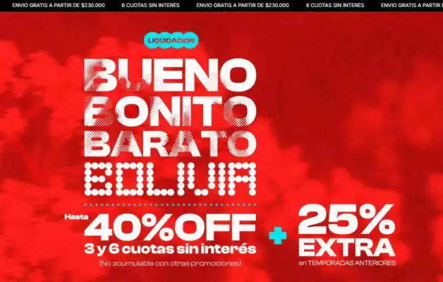 Catálogo Bolivia (válido hasta 31-01)