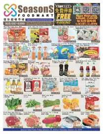 Seasons Foodmart flyer week 3 Page 1