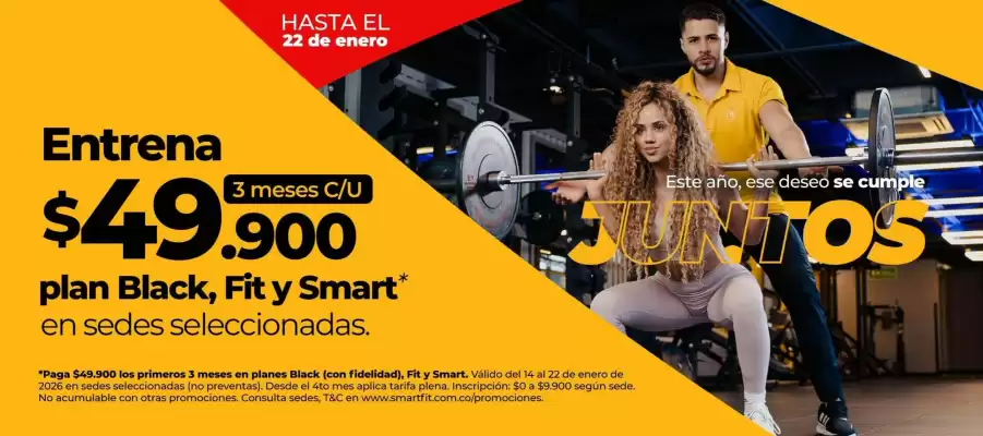 Catálogo Smart Fit (válido hasta 22-01)