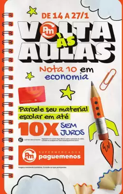 Catálogo Supermercados Pague Menos (válido até 27-01)