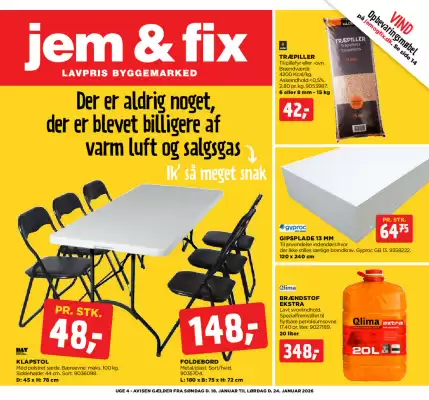 Jem & fix tilbudsavis (gælder indtil 24-01)