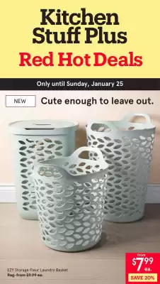 Kitchen Stuff Plus flyer (valid until 23-01)