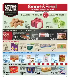 Smart & Final weekly ad Page 1