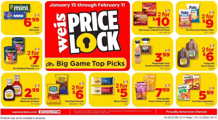 Weis Markets weekly ad