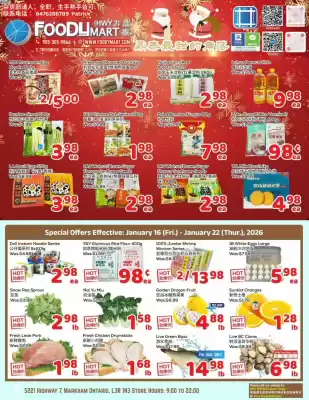 Foody Mart flyer (valid until 22-01)