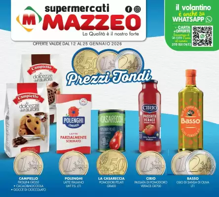 Volantino Mazzeo Supermercati (valido fino al 25-01)
