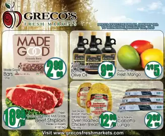 Greco's Fresh Market flyer Page 1