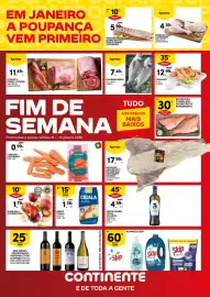 Folheto Continente | Fim de Semana Página 1