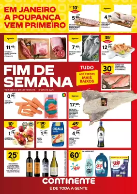 Folheto Continente (válido até 19-01)