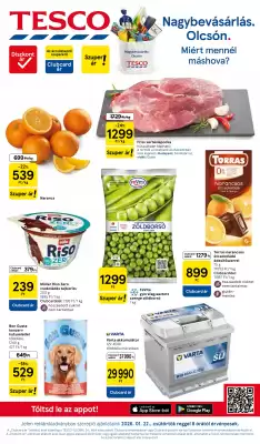 Tesco akciós újság