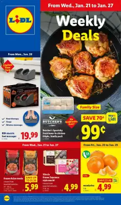 Lidl weekly ad (valid until 29-01)