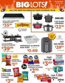 Big Lots weekly ad Page 1