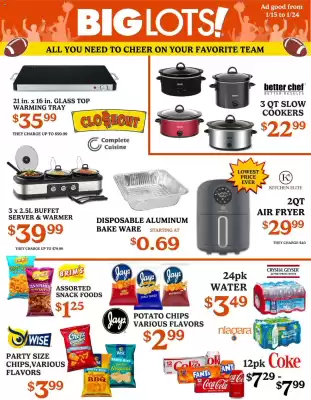 Big Lots weekly ad (valid until 25-01)