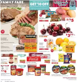 Family Fare weekly ad week 4 Page 1