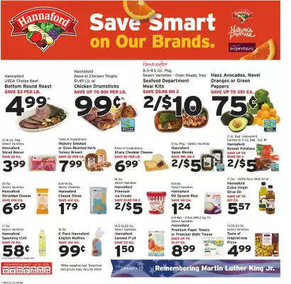 Hannaford flyer (valid until 25-01)