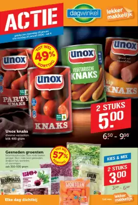 Dagwinkel folder (geldig t/m 25-01)