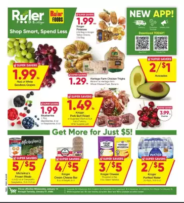 Ruler Foods weekly ad (valid until 27-01)