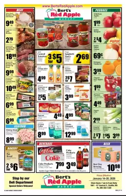 Bert's Red Apple weekly ad (valid until 20-01)