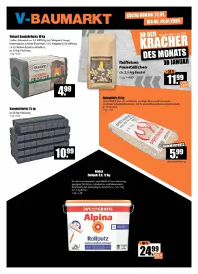 V Baumarkt Prospekt (gültig bis 28-01)