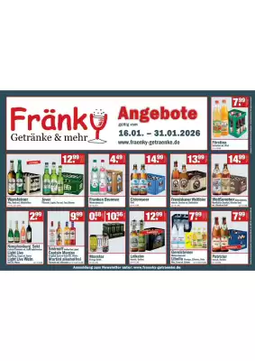 Fränky Getränke Prospekt (gültig bis 31-01)