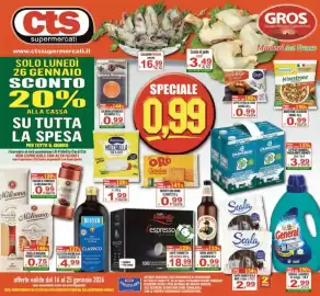Volantino CTS Supermercati Pagina 1