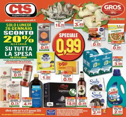 Volantino CTS Supermercati (valido fino al 25-01)