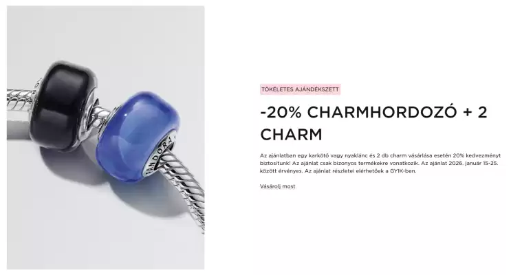 Pandora akciós újság (érvényes eddig: 21-01)