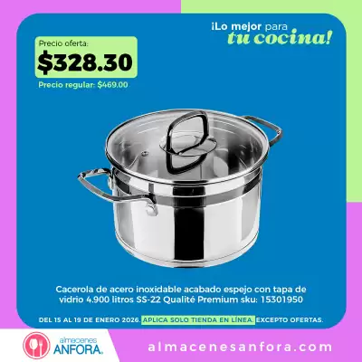 Catálogo Almacenes Anfora (válido hasta 22-01)