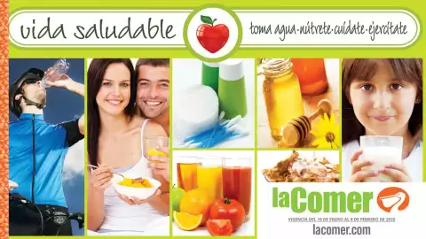 Folleto La Comer Página 1