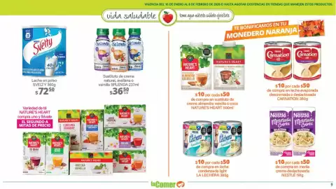 Folleto La Comer Página 9