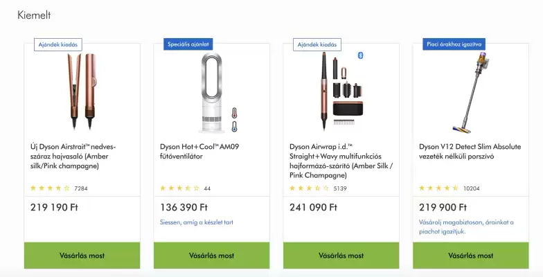 Dyson akciós újság (érvényes eddig: 29-01)