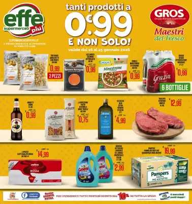 Volantino Supermercati EffePiù (valido fino al 25-01)