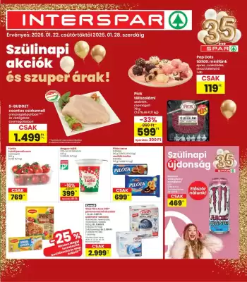 Interspar akciós újság