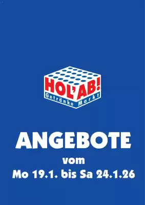 Hol'ab Getränkemarkt Prospekt (gültig bis 24-01)