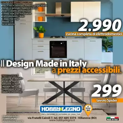 Volantino Hobby e Legno (valido fino al 24-01)