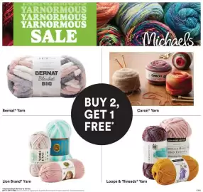 Michaels weekly ad week 3 Page 1