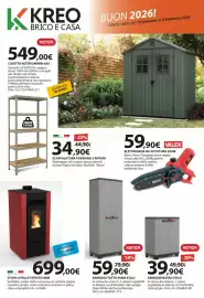 Volantino Kreo Brico e Casa Pagina 1