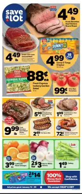 Save a Lot weekly ad (valid until 20-01)