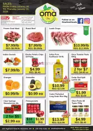 Oma Fresh Foods flyer week 3 Page 1
