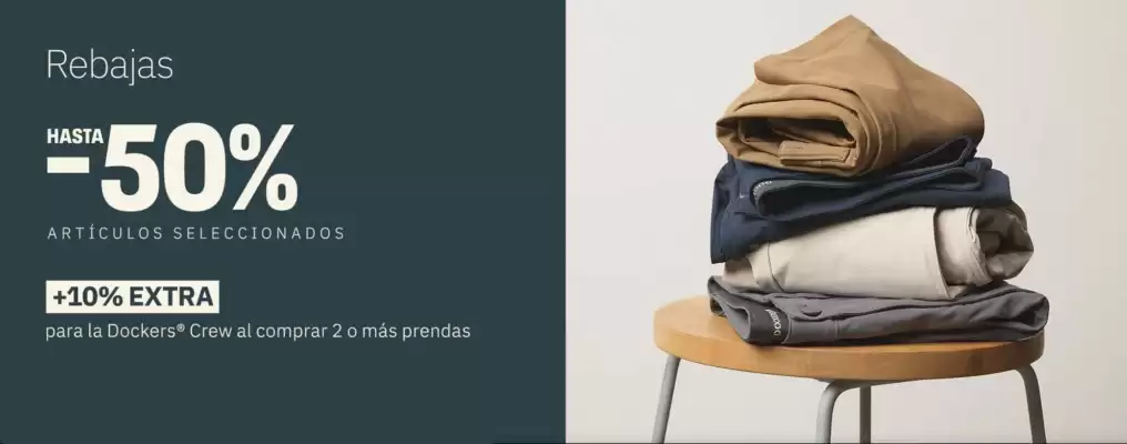 Catálogo Dockers (válido hasta 31-01)