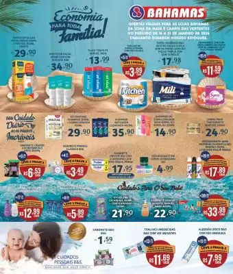 Catálogo Bahamas Supermercados (válido até 31-01)