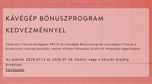 Nespresso akciós újság Oldal 1