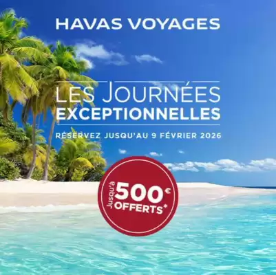 Catalogue Havas Voyages (valable jusqu'au 9-02)