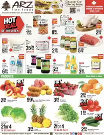 Arz Fine Foods flyer week 3 Page 1