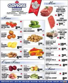 Claytons Heritage Market flyer week 3 Page 1